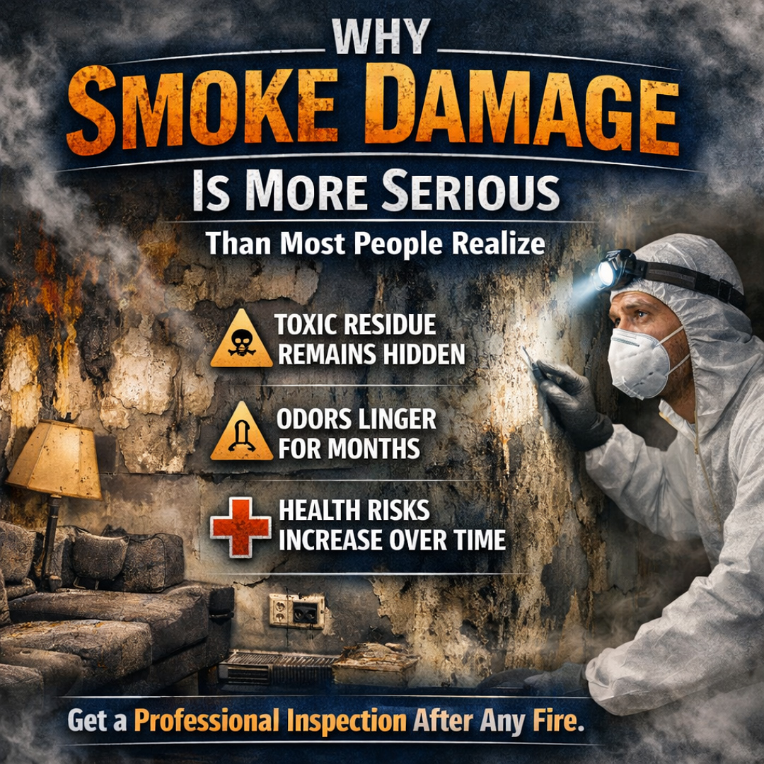 Why Smoke Damage Is More Serious Than Most People Realize
